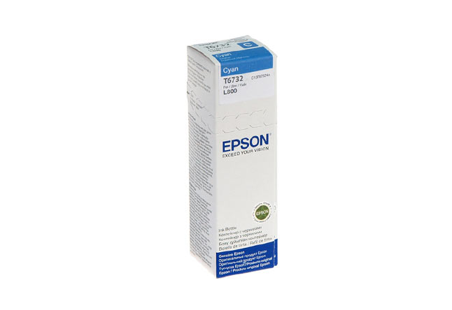 Чернила Epson L800/L1800/L810/L850 (О)C13T67324A/C1T673298, cyan, 70ml