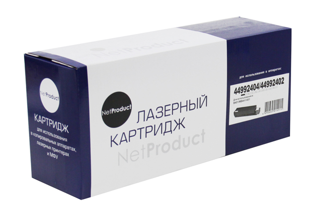 Тонер-картридж NetProduct (N-44992404/44992402) для OKIB401/MB441/451, 2,5K