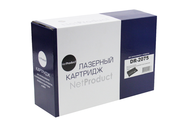 Драм-юнит NetProduct (N-DR-2075) для BrotherHL-2030/2040/2070/ DCP-7010/7420/7820, 12K