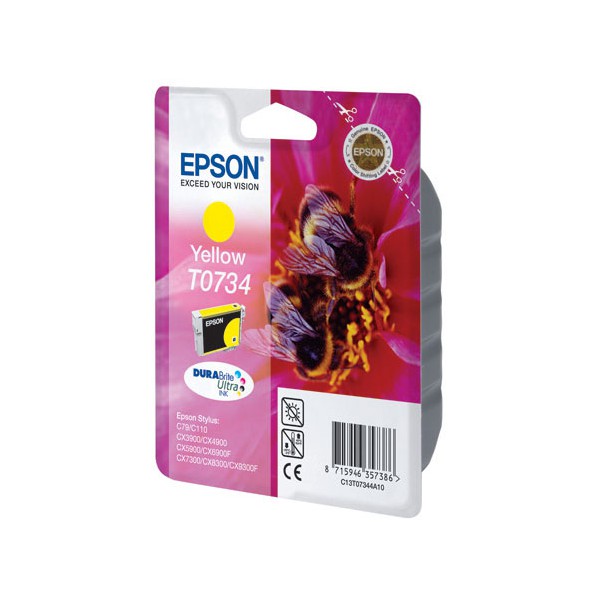 Картридж Epson C79/C110/T40W/TX200/400/TX600FW (O)T07344A10/C13T10544A10, Y