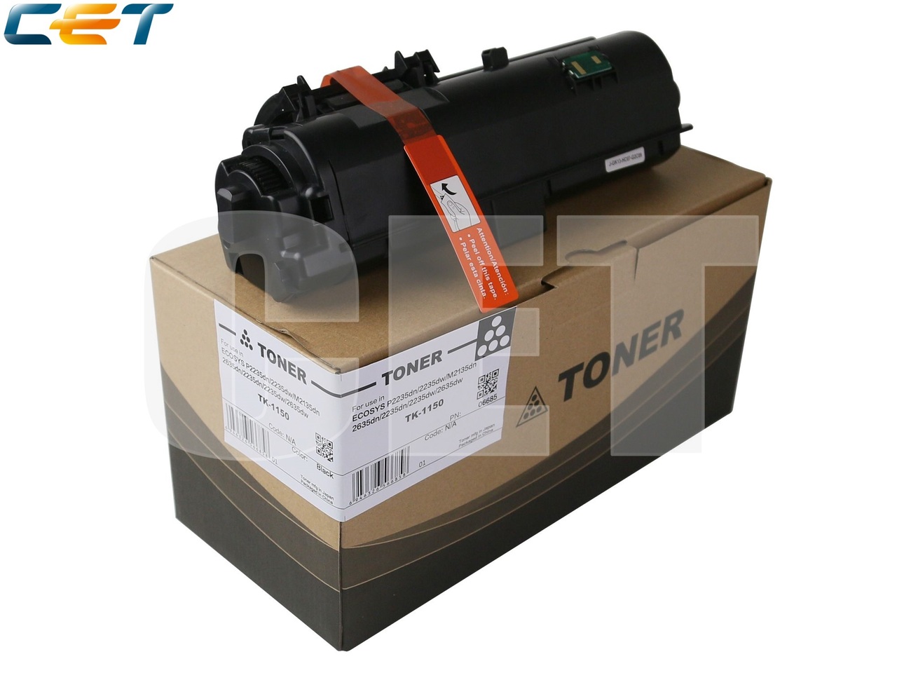 Тонер-картридж (PK9/PK11) TK-1150 для KYOCERA ECOSYSM2135dn/M2635dn/P2235dn/P2635dw/P2735dw (CET), 140г,3000 стр., CET6685