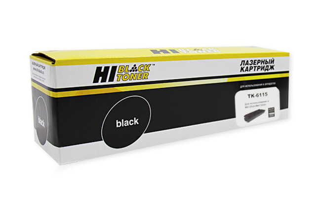 Тонер-картридж Hi-Black (HB-TK-6115) для Kyocera EcosysM4125idn/M4132idn, 15K