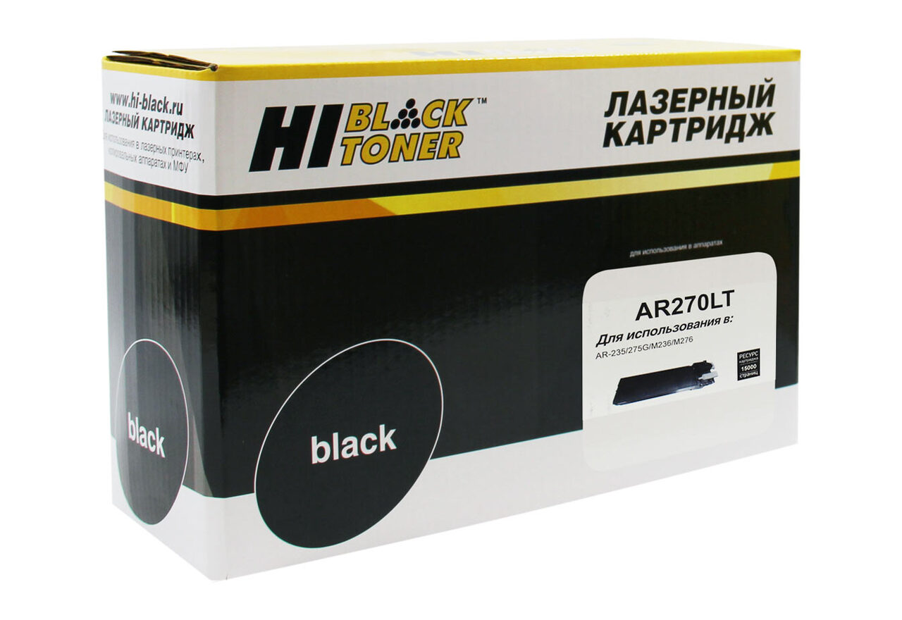 Тонер-картридж Hi-Black (HB-AR270LT) для SharpAR-235/275G/M236/M276, 15К
