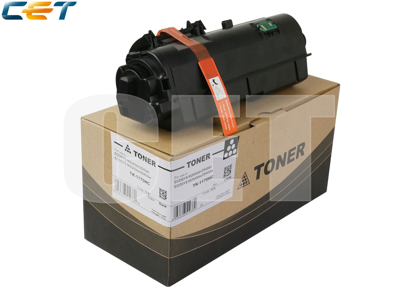 Тонер-картридж повышенной емкости (PK11) TK-1170HC дляKYOCERA ECOSYS M2040dn/2540dn/2540dw/2640idw (CET),450г, 12000 стр., CET1938