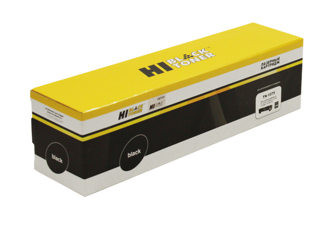Тонер-картридж Hi-Black (HB-TN-1075) для BrotherHL-1110R/1112R/DCP1510R/1512/MFC1810R, 1K
