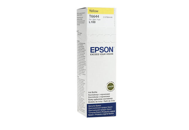 Чернила для Epson C13T66444A Epson L100 (yellow) 70 мл<C13T66444A>